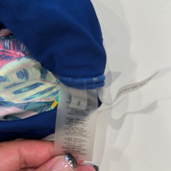 Bleu two piece swimsuit - Picture 4 of 7